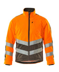 Fleecejacke SAFE SUPREME hi-vis orange/dark anthracite