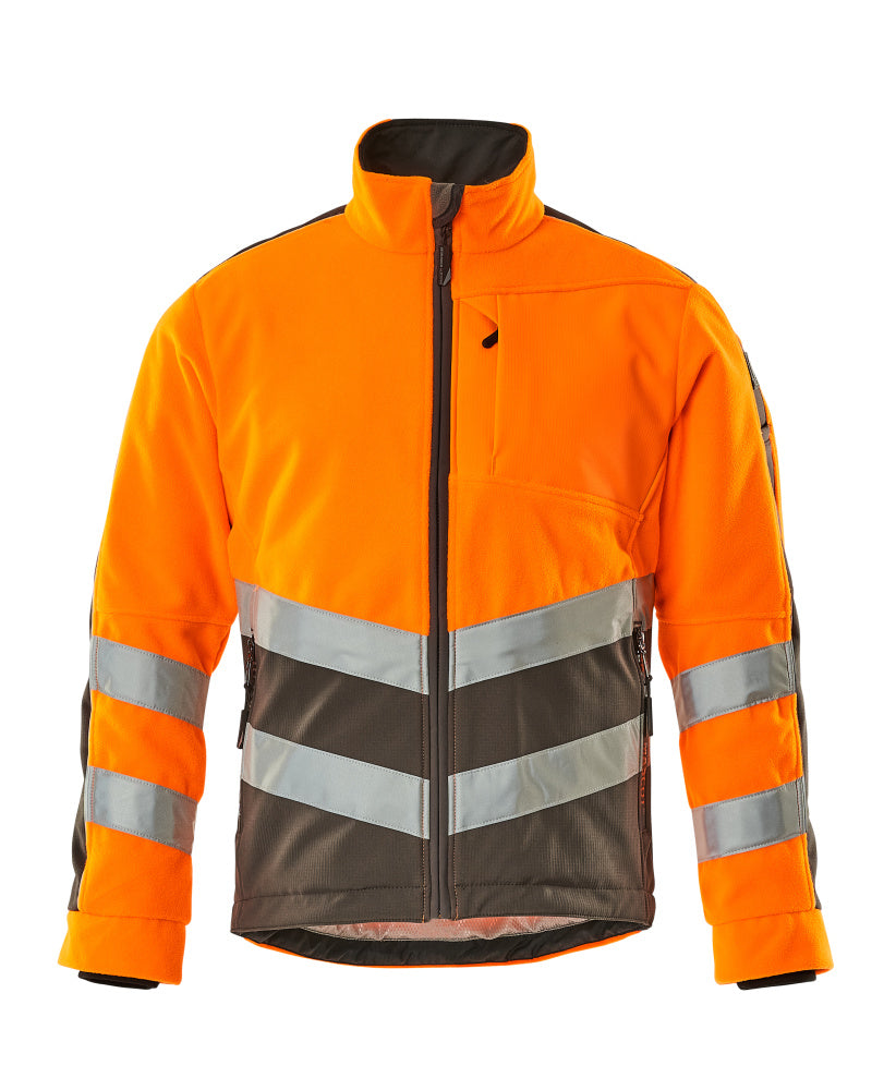 Fleecejacke SAFE SUPREME hi-vis orange/dark anthracite