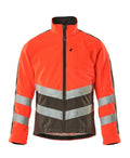Fleecejacke SAFE SUPREME hi-vis red/dark anthracite
