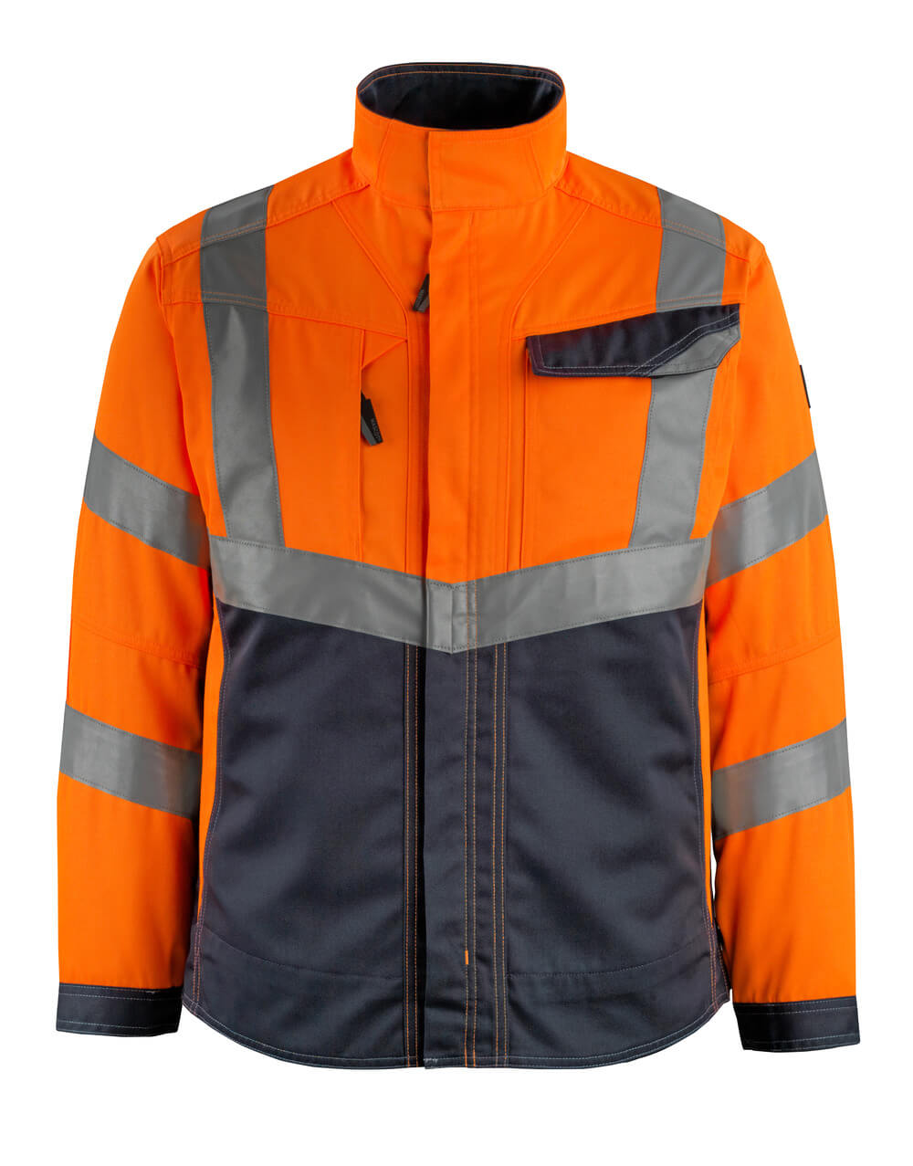 Arbeitsjacke SAFE SUPREME hi-vis orange/dark navy