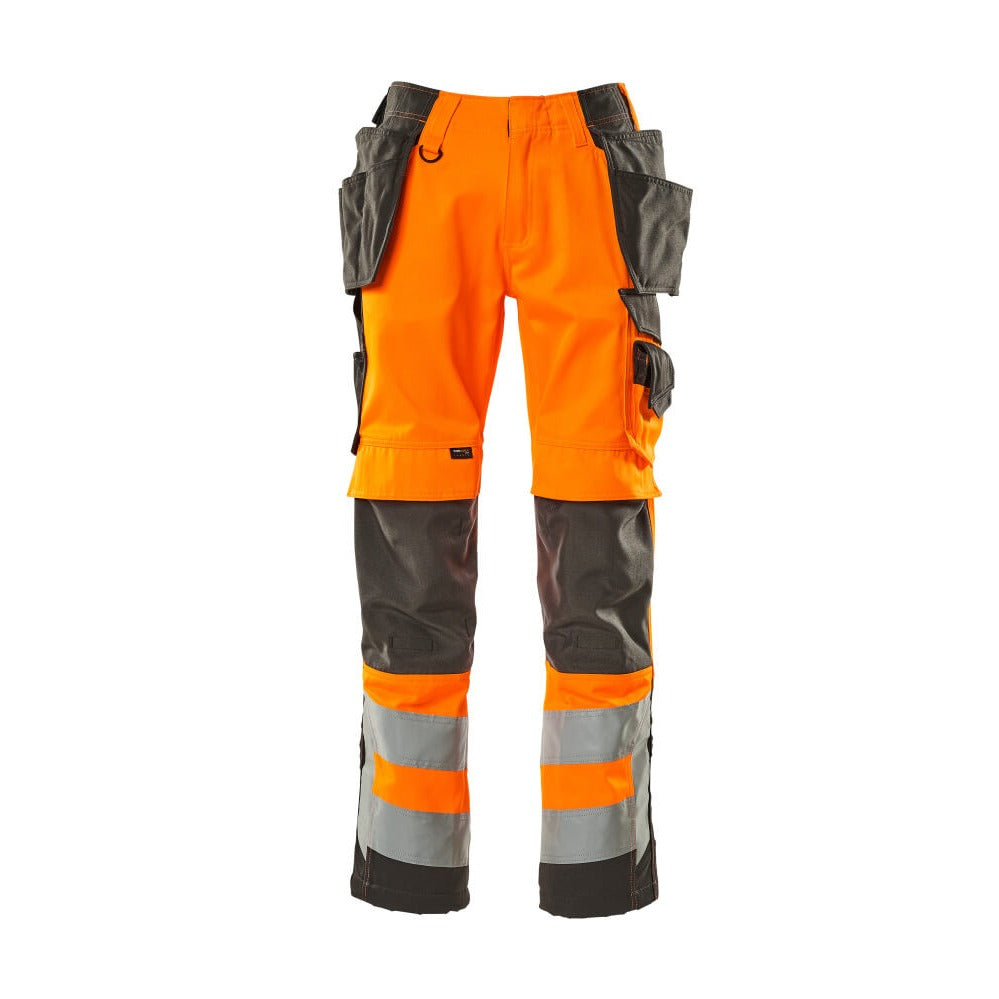 Arbeitshose mit Holstertaschen SAFE SUPREME hi-vis orange/dark anthracite