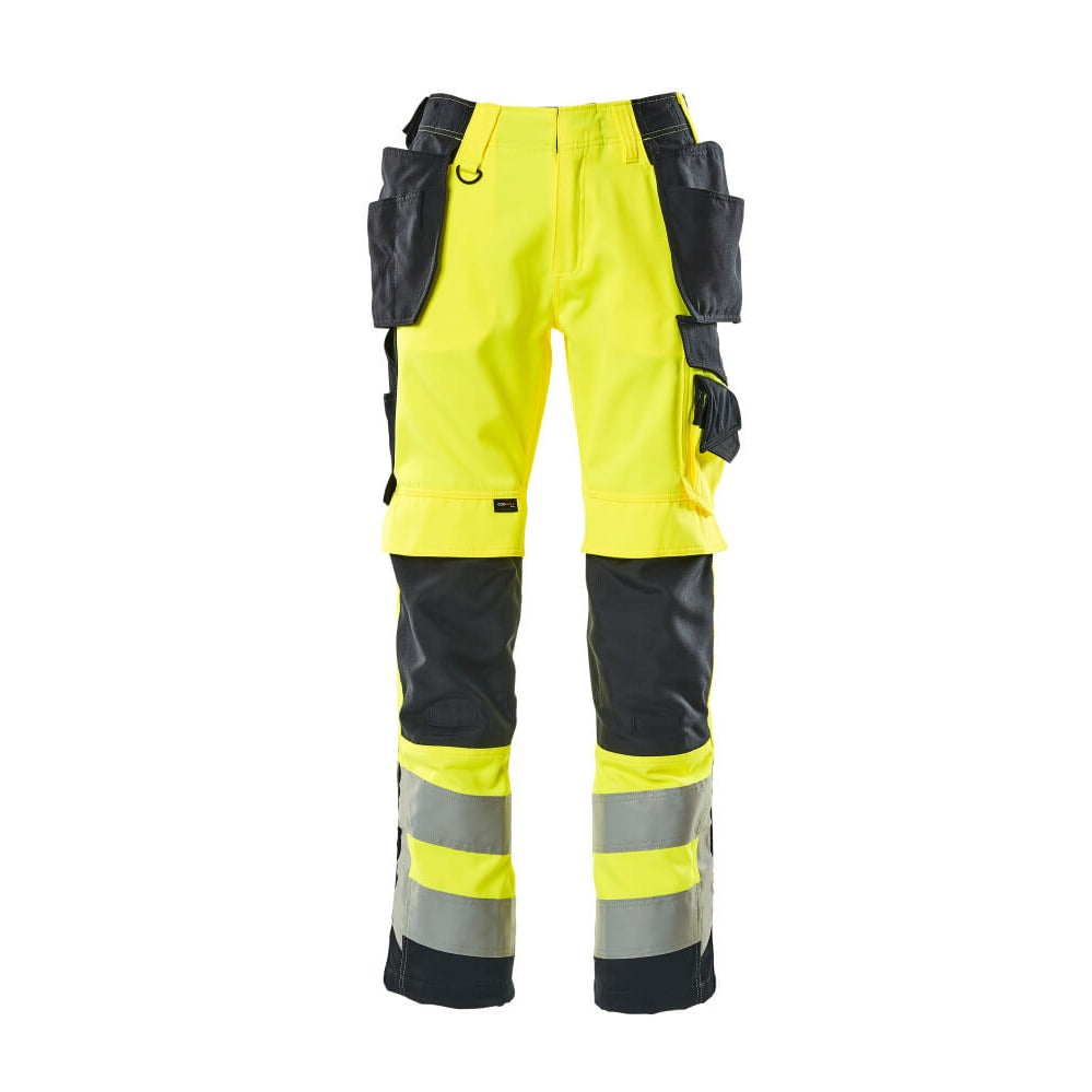 Arbeitshose mit Holstertaschen SAFE SUPREME hi-vis yellow/dark navy