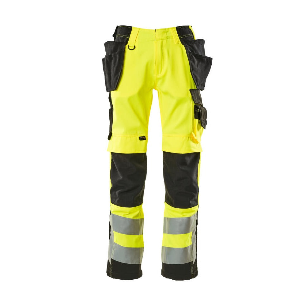Arbeitshose mit Holstertaschen SAFE SUPREME hi-vis yellow/black