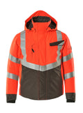 Winterjacke SAFE SUPREME hi-vis red/dark anthracite