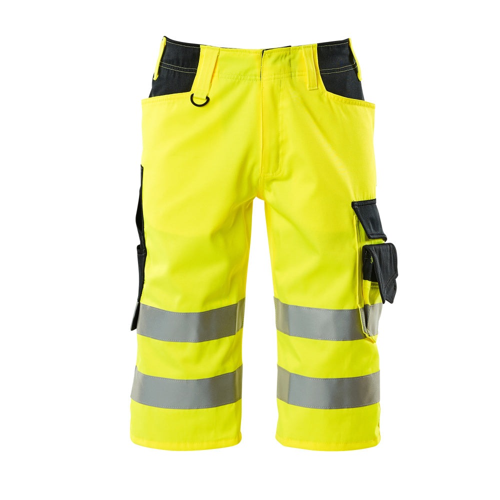Lange Arbeitsshorts SAFE SUPREME hi-vis yellow/dark navy