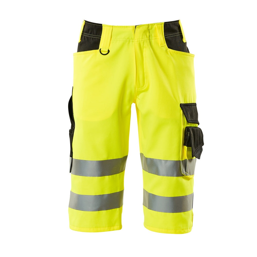 Lange Arbeitsshorts SAFE SUPREME hi-vis yellow/black