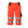 Lange Arbeitsshorts SAFE SUPREME hi-vis red/dark anthracite