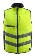 Winter Gilet SAFE SUPREME hi-vis yellow/dark navy