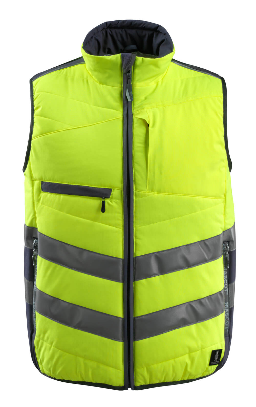 Winter Gilet SAFE SUPREME hi-vis yellow/dark navy