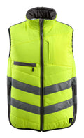 Winter Gilet SAFE SUPREME hi-vis yellow/dark anthracite
