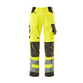 Arbeitshose mit Kniepolstertaschen SAFE SUPREME hi-vis yellow/dark anthracite