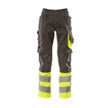 Arbeitshose mit Kniepolstertaschen SAFE SUPREME dark anthracite/hi-vis yellow