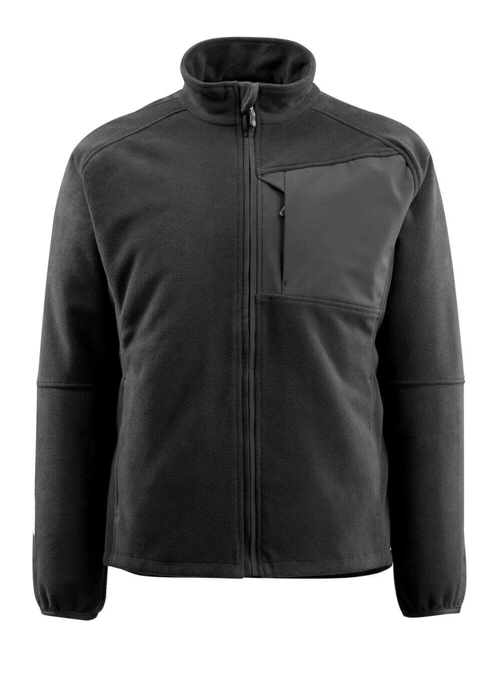 Fleecejacke UNIQUE schwarz