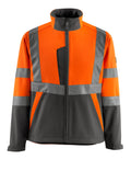 Softshell-Jacke SAFE LIGHT hi-vis orange/dark anthracite