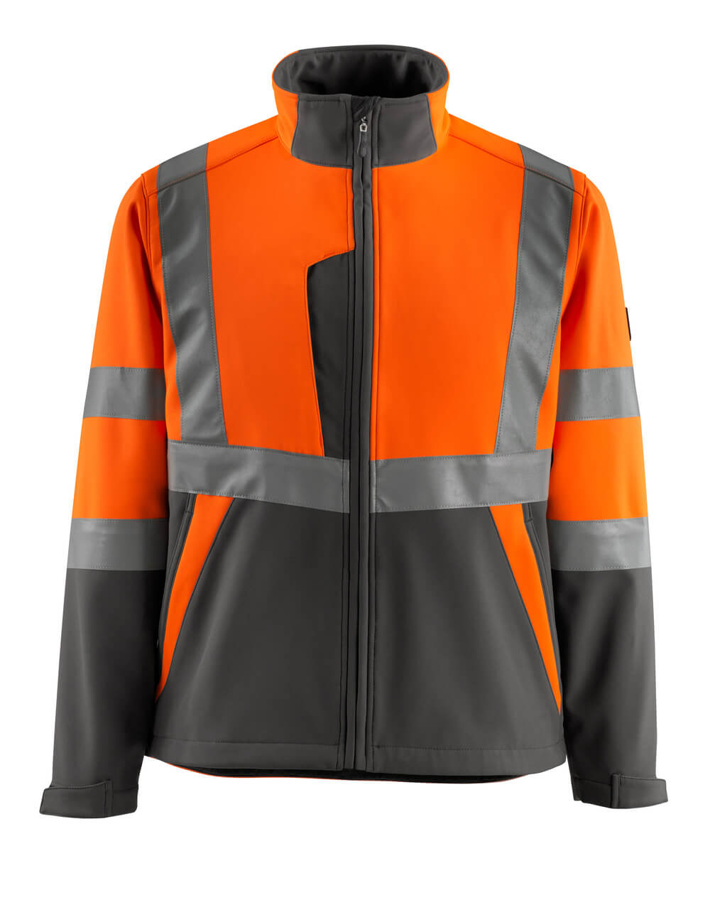 Softshell-Jacke SAFE LIGHT hi-vis orange/dark anthracite