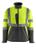 Softshell-Jacke SAFE LIGHT hi-vis yellow/dark anthracite