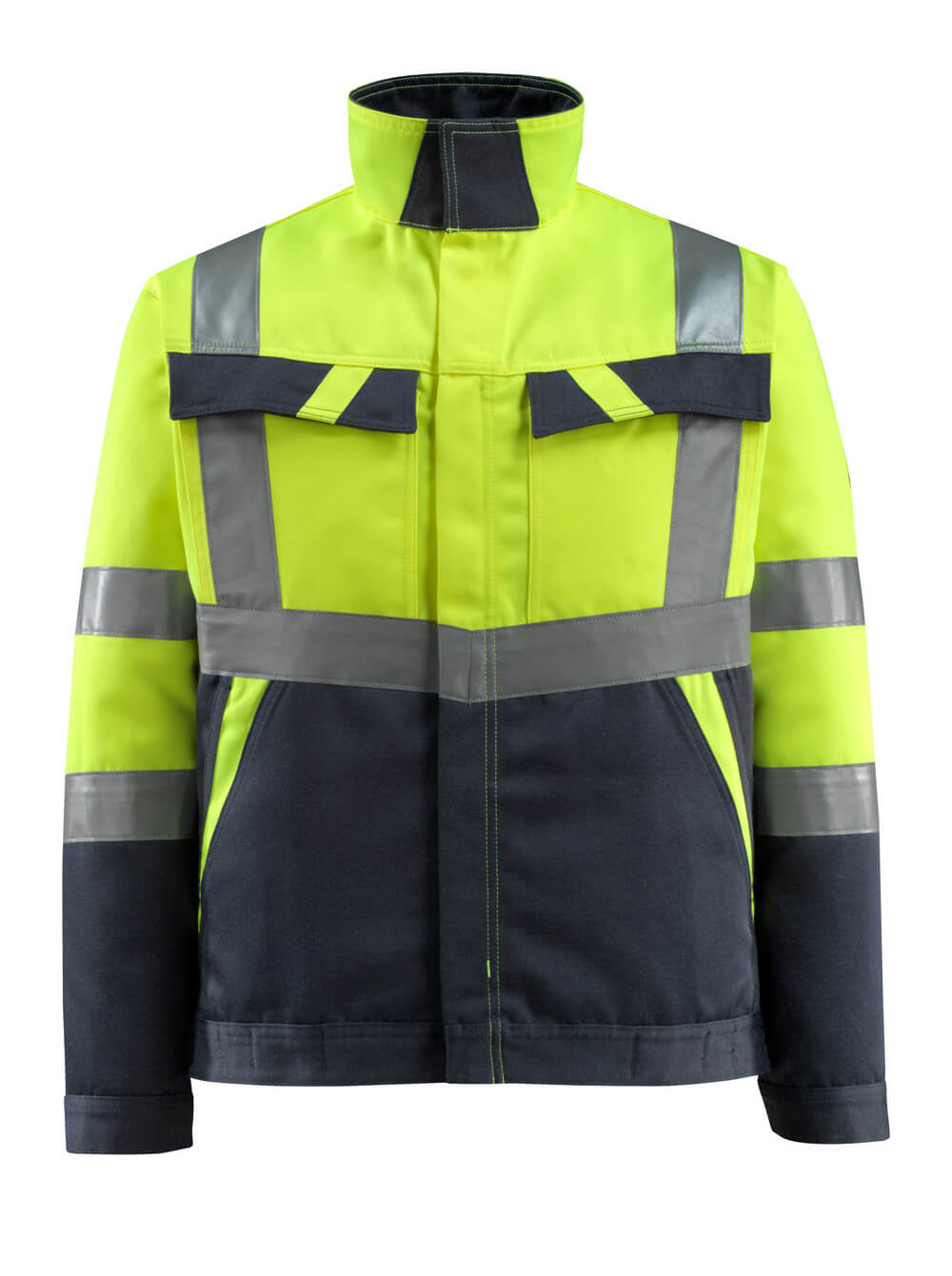 Arbeitsjacke SAFE LIGHT hi-vis yellow/dark navy