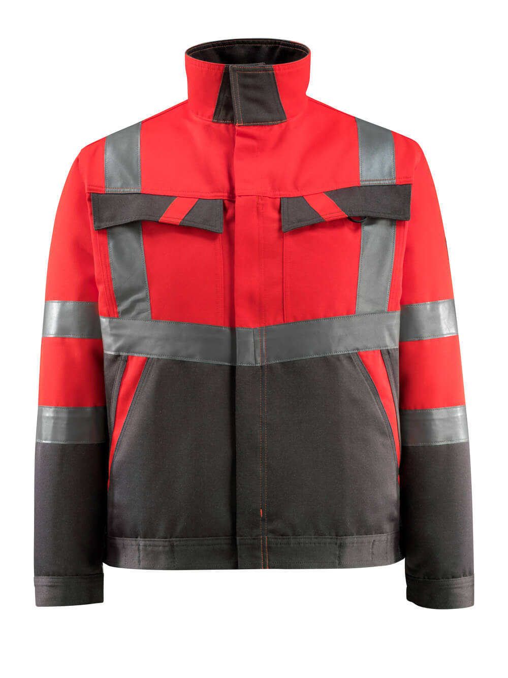Arbeitsjacke SAFE LIGHT hi-vis red/dark anthracite