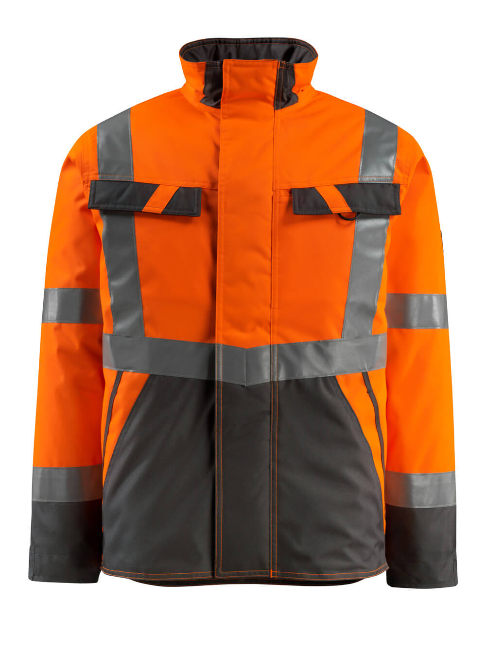 Winterjacke SAFE LIGHT hi-vis orange/dark anthracite