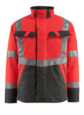 Winterjacke SAFE LIGHT hi-vis red/dark anthracite