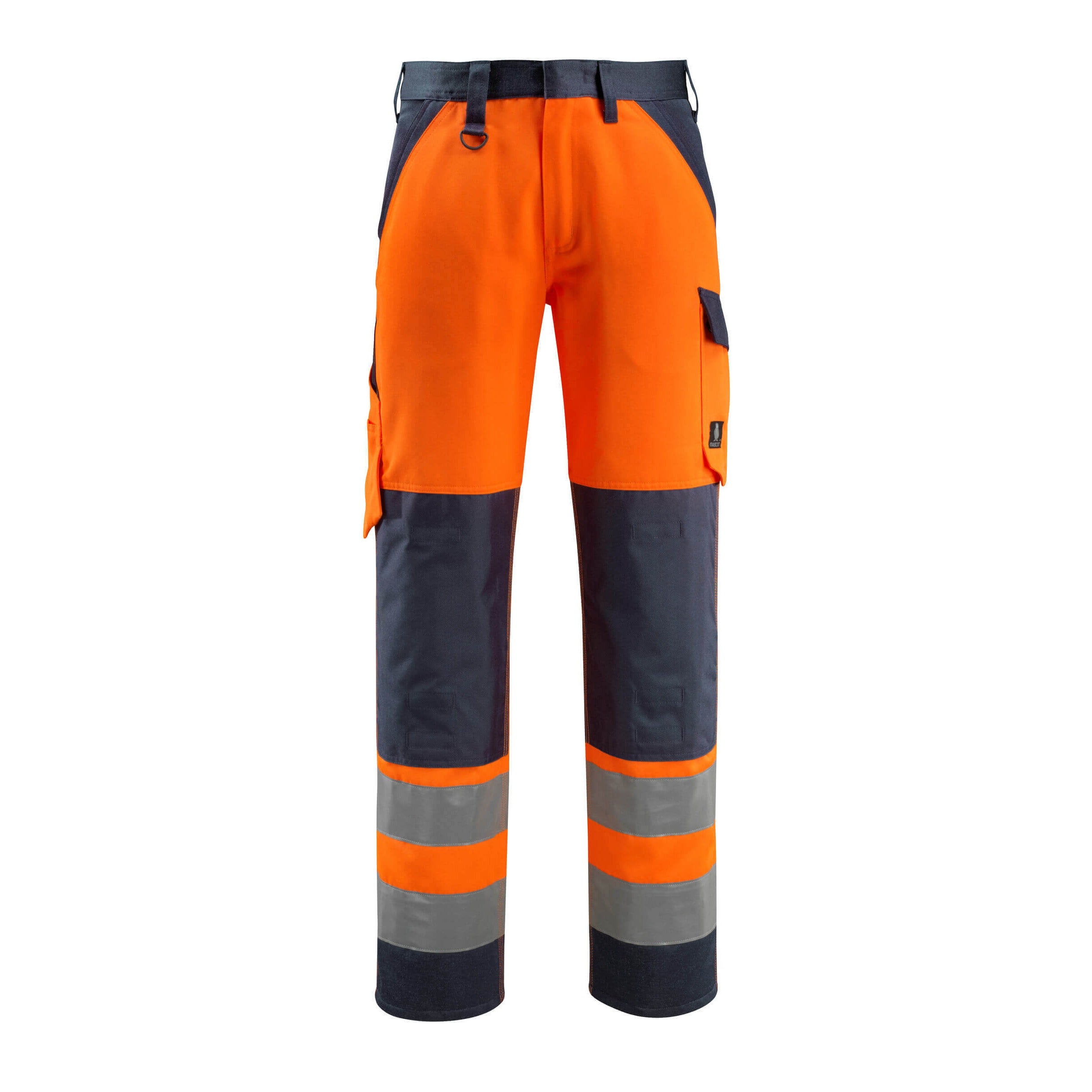 Arbeitshose mit Kniepolstertaschen SAFE LIGHT hi-vis orange/dark navy