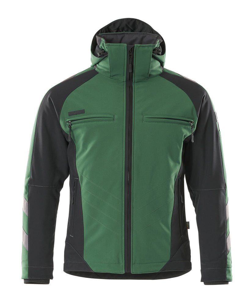 Winterjacke UNIQUE green/black