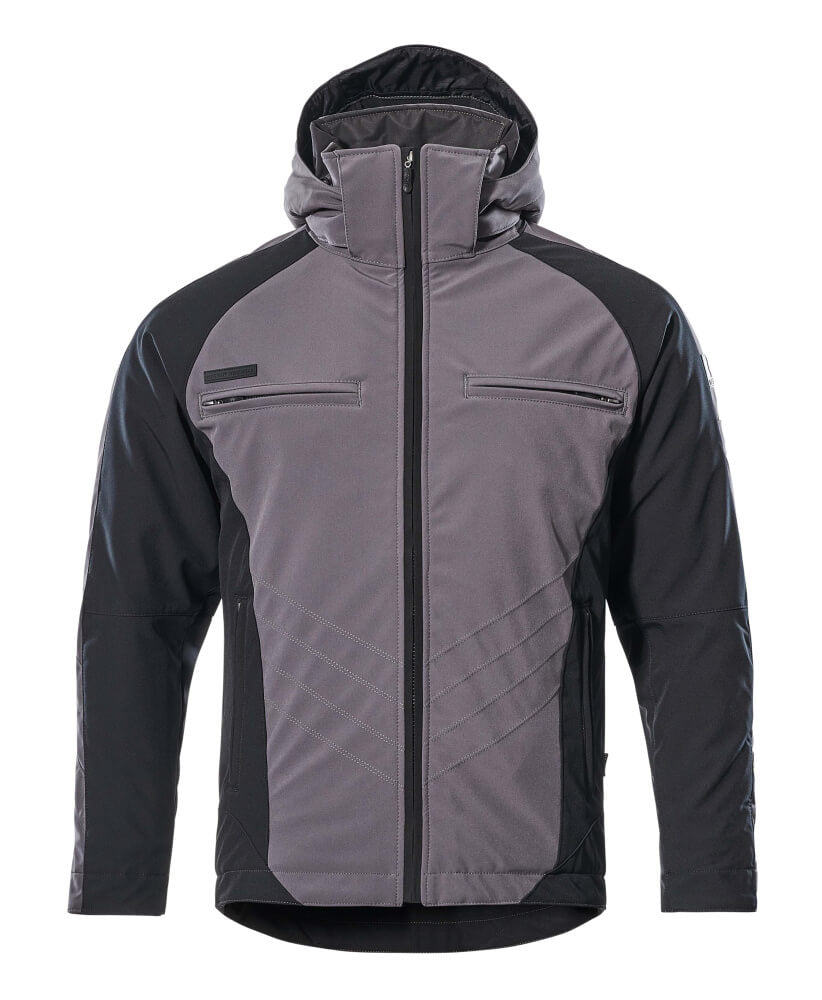 Winterjacke UNIQUE anthracite/black