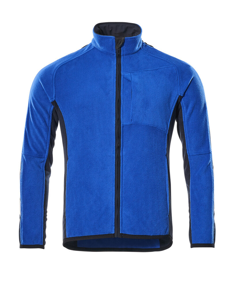Fleecejacke UNIQUE royal/dark navy