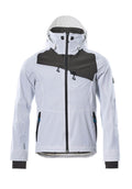 Hardshell-Jacke ADVANCED white/dark anthracite