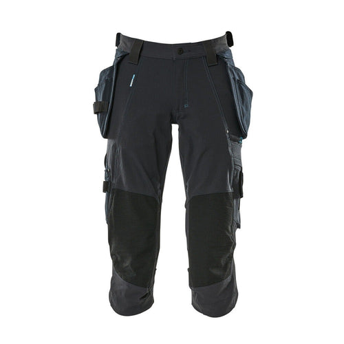 3/4 Arbeitshose mit Holstertaschen ADVANCED dunkelblau