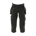 3/4 Arbeitshose mit Holstertaschen ADVANCED schwarz