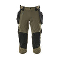 3/4 Arbeitshose mit Holstertaschen ADVANCED moss green