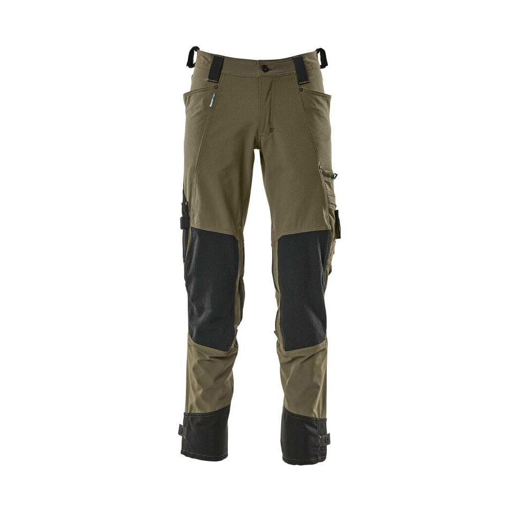 Arbeitshose mit Kniepolstertaschen ADVANCED moss green
