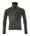 Fleecepullover mit Reißverschluss ADVANCED dark anthracite/black