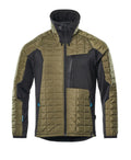 Thermojacke ADVANCED moss green/black