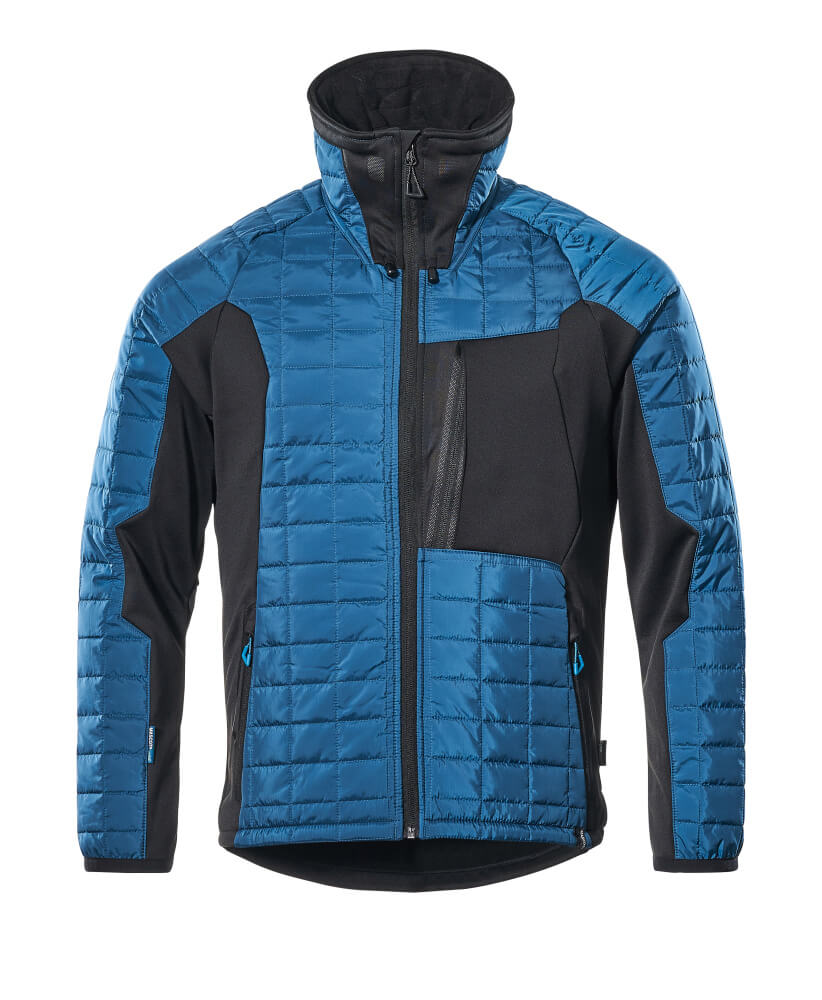 Thermojacke ADVANCED dark petroleum/black