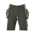 Shorts with holster pockets ADVANCED dark anthracite