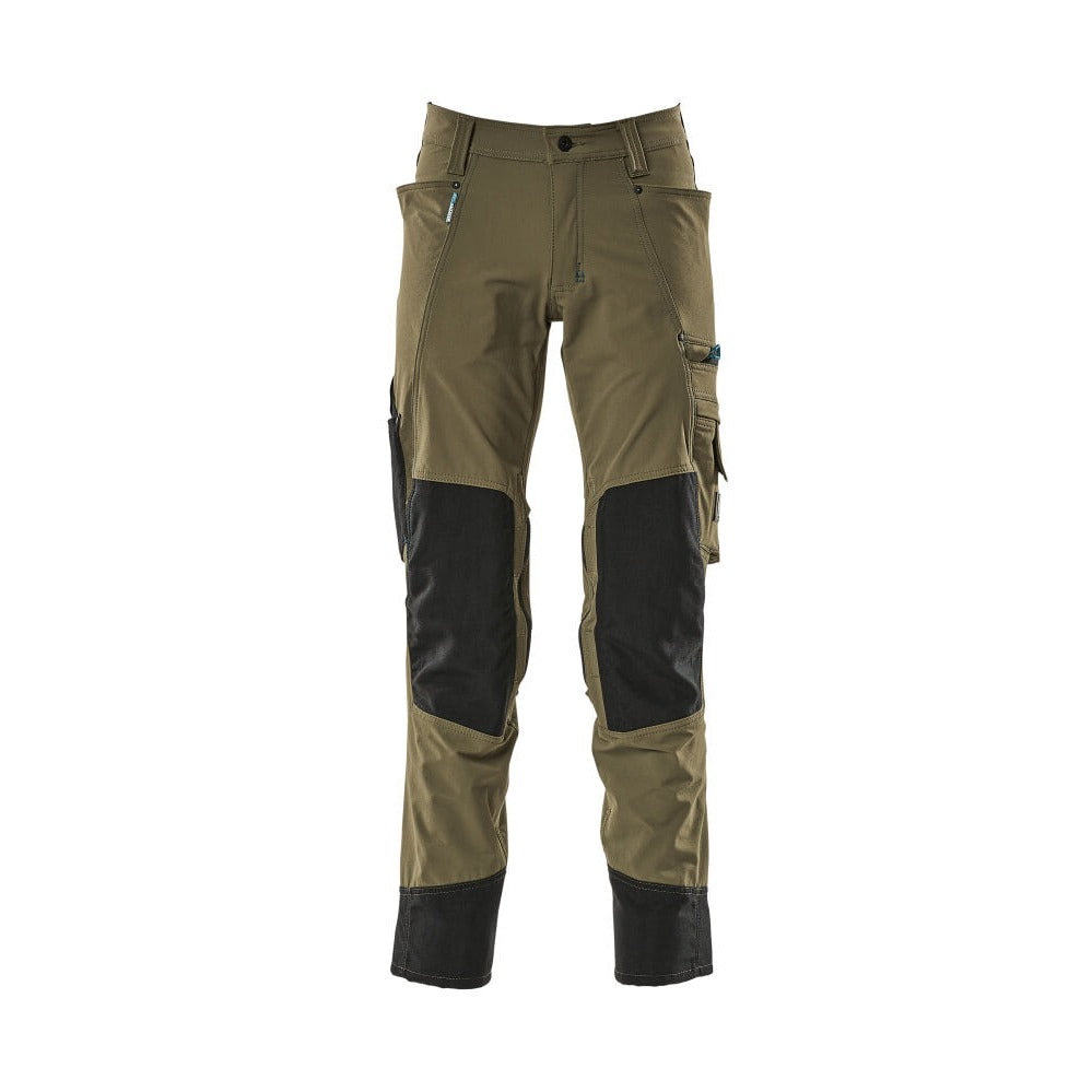 Arbeitshose mit Kniepolstertaschen ADVANCED moss green