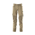 Arbeitshose mit Kniepolstertaschen ADVANCED light khaki