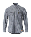 Hemd CROSSOVER washed dark blue denim