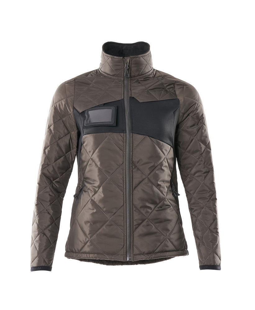 Thermojacke ACCELERATE dark anthracite/black