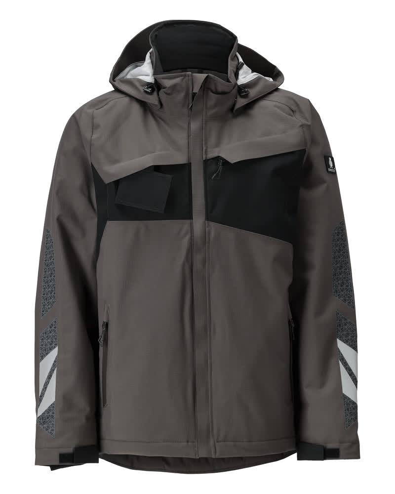 Winterjacke ACCELERATE dark anthracite/black