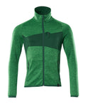 Fleecepullover mit Reißverschluss ACCELERATE grass green/green
