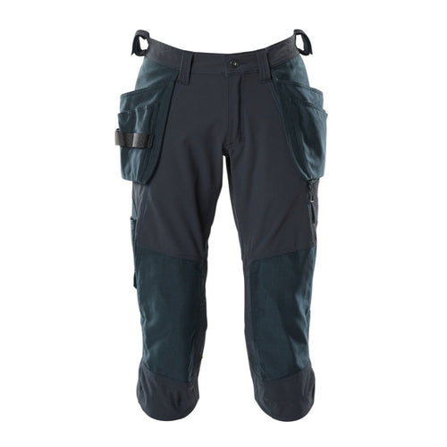 3/4 Arbeitshose mit Holstertaschen ACCELERATE dunkelblau