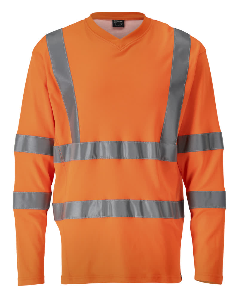 Langarmshirt SAFE CLASSIC warnschutz-orange
