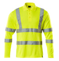 Polo Shirt, long-sleeved SAFE CLASSIC warnschutz-gelb