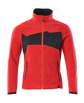 Fleecejacke ACCELERATE traffic red/black