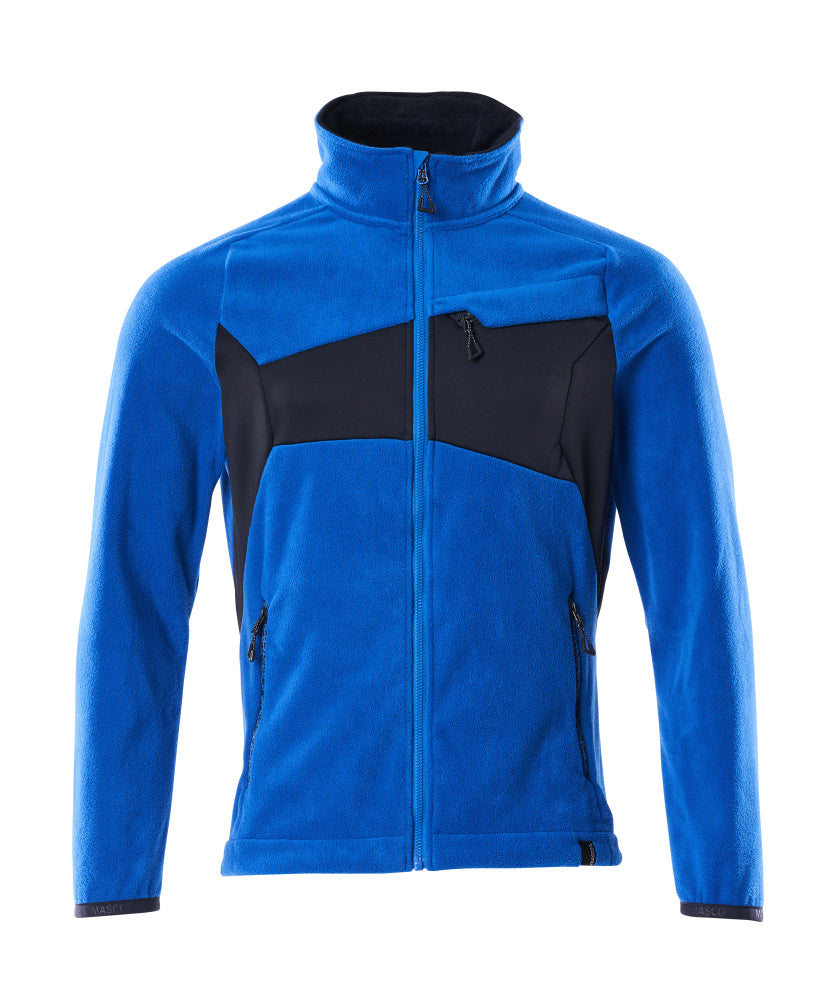 Fleecejacke ACCELERATE azure blue/dark navy