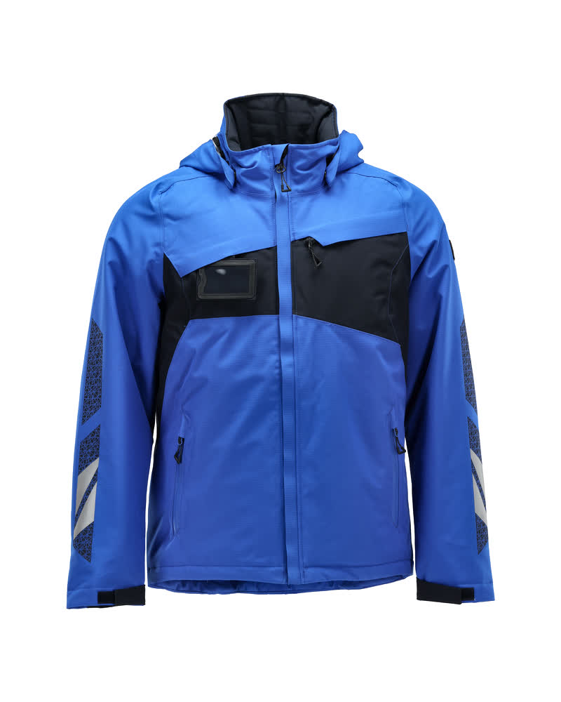 Winterjacke ACCELERATE azure blue/dark navy