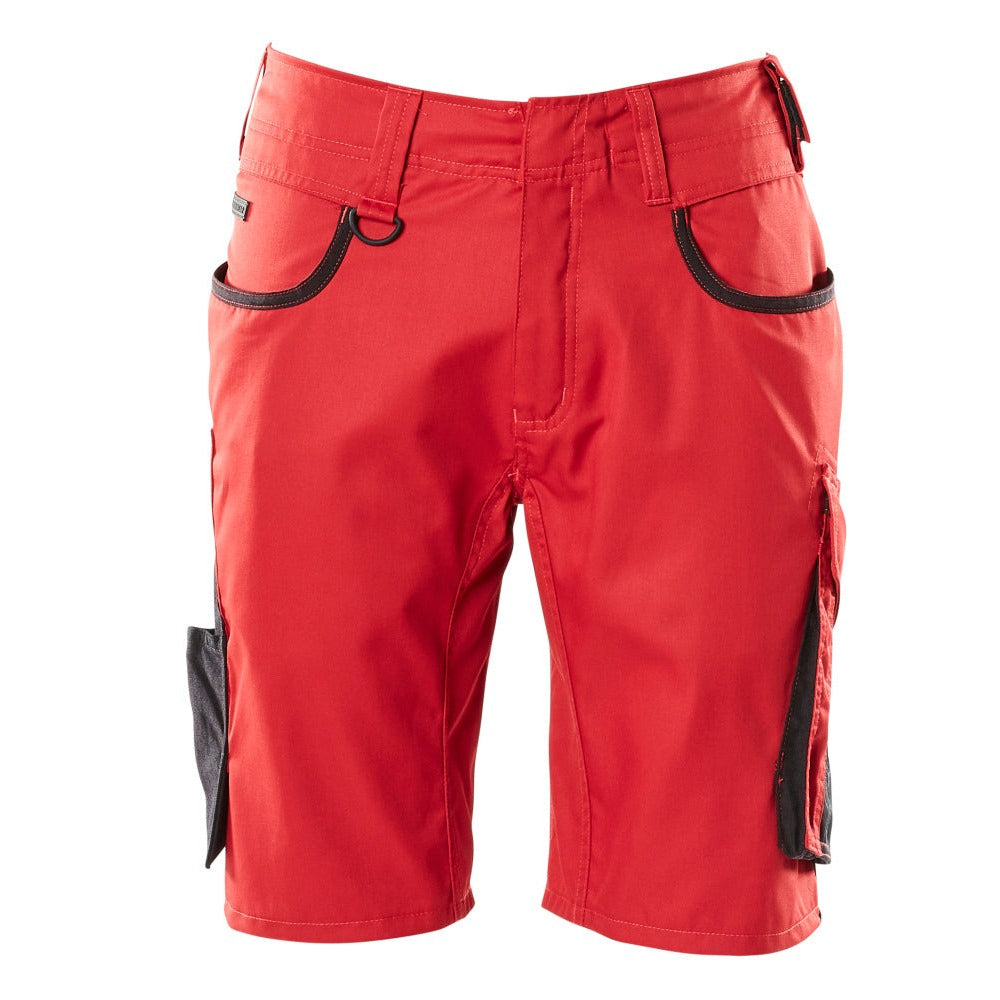 Arbeitsshorts UNIQUE red/black